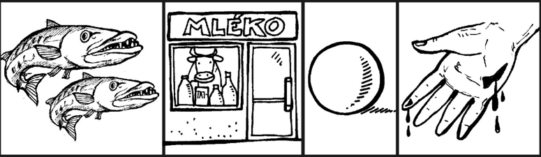 příklad kreslené výměnky