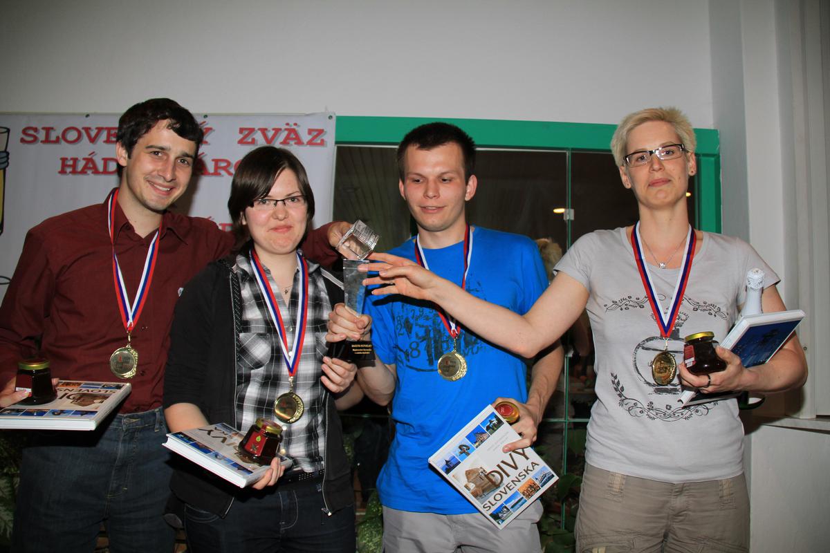 mistři slovenska v sudoku družstev